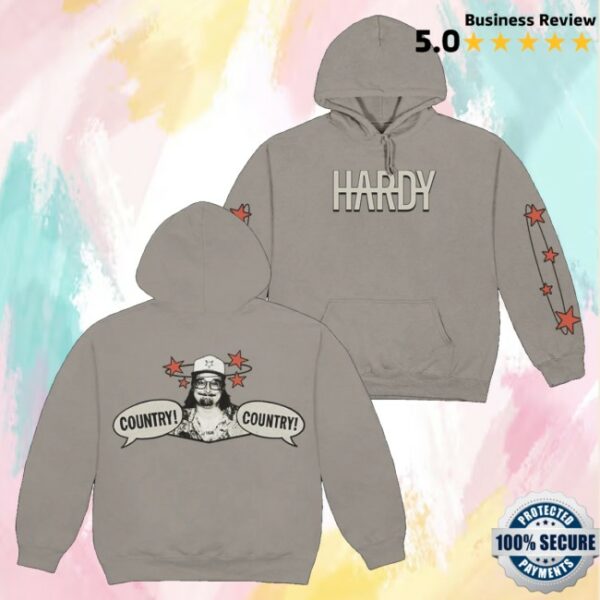 kenny Hardy Merch Country Country Gray Hoodie1