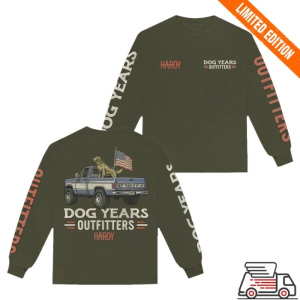 kenny Hardy Merch Dog Years Long Sleeve Tee0