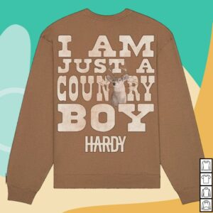 kenny Hardy Merch I Am Just A Country Boy Crewneck kenny Hardy Merch I Am Just A Country Boy Crewneck