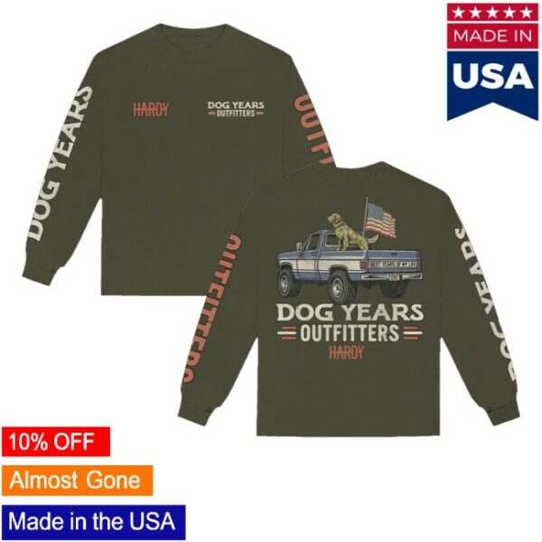 kenny Hardy Store Merch Dog Years Long Sleeve Teess