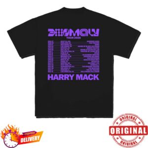 kenny Harry Mack Merch Store Anomaly Tour 2025 Black Shirt kenny Harry Mack Merch Store Anomaly Tour 2025 Black Shirt