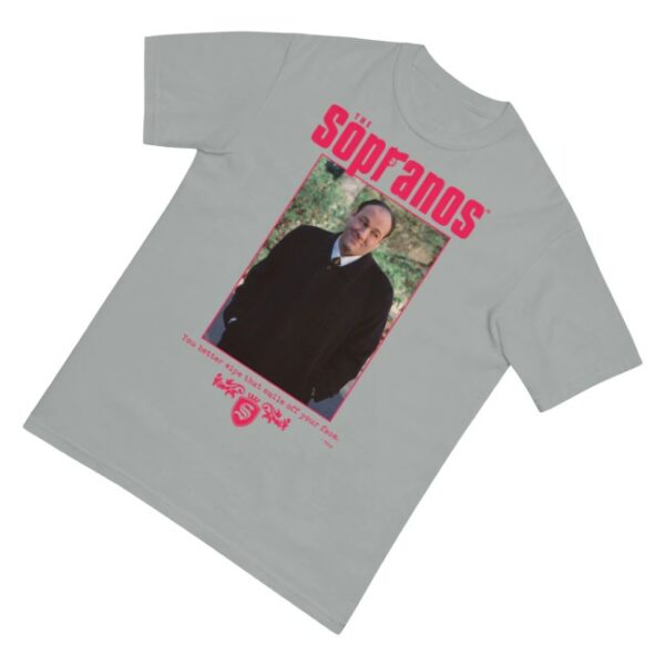 kenny Hbo Shop Merch The Sopranos Tony You Better Wipe That Smile Off Your Face Comfort Colors Shirt0