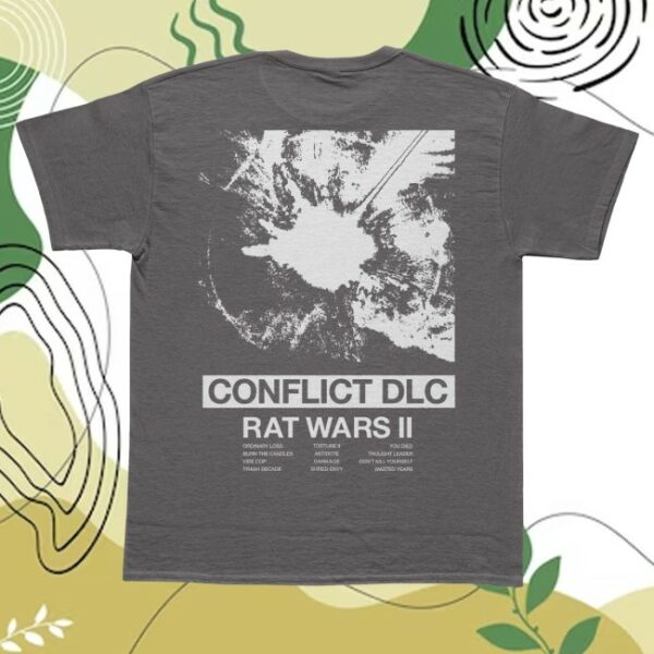 kenny Health Fashion Merch Store Conflict Dlc Tee Limited Edition Gray