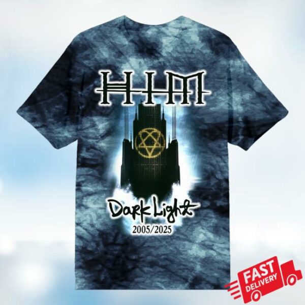 kenny Heartagram Merch Shop Dark Light Tie Dye Shirt