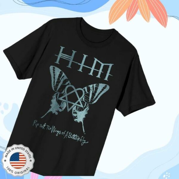 kenny Heartagram Merch Shop Wings Of A Butterfly Shirtw