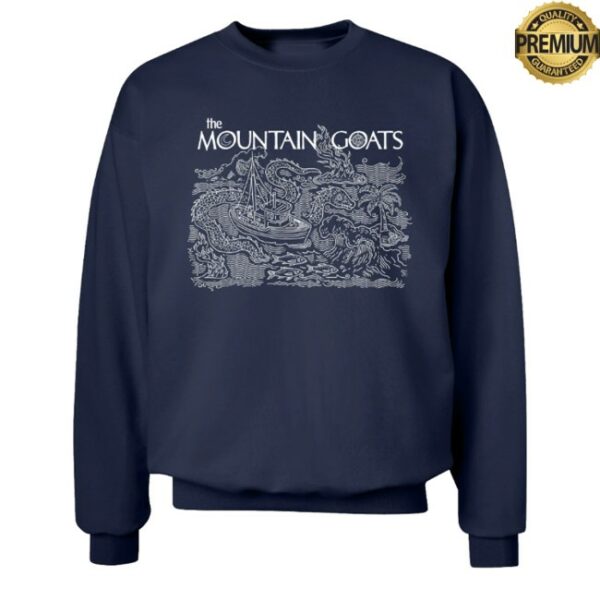kenny Hello Merch Sea Monster Navy Sweatshirt