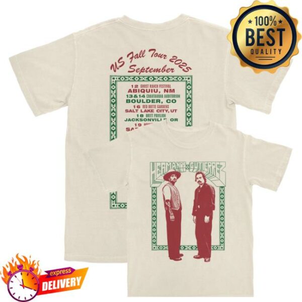 kenny Hermanos Gutierrez Merch Shop Store Hermanos Gutierrez Tour Shirt