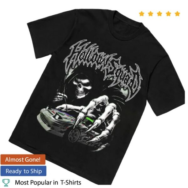 kenny Hollowsquad La Merch Store 240 Grim Creeper Black Tees