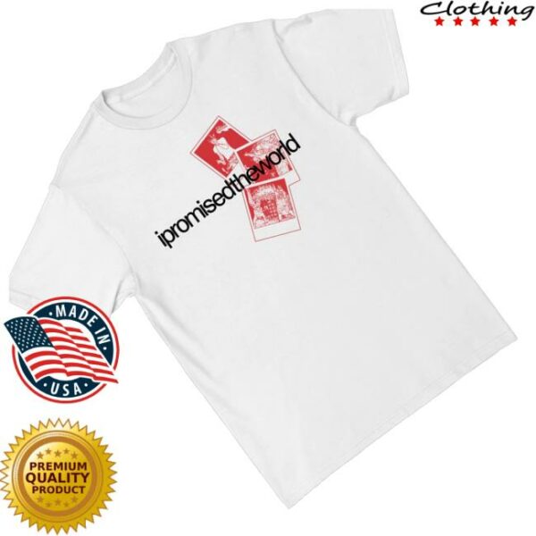 kenny I Promised The Wolrd Merch Shop Store Polaroids White Shirts