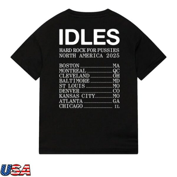 kenny Idles Merch Store Hard Rock For Pussies Tour Tee