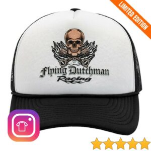 kenny In N Out Burger Company Store Flying Dutchman Racing Foam Trucker Hat1 kenny In N Out Burger Company Store Flying Dutchman Racing Foam Trucker Hat1