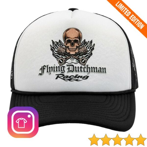 kenny In N Out Burger Company Store Flying Dutchman Racing Foam Trucker Hat1
