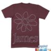 kenny James Store Merch James Daisy Outline Maroon Shirt1