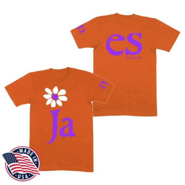 kenny James Store Merch James Orange Ja M Es Shirt0