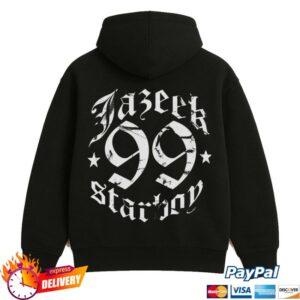 kenny Jazeek Merch Store Starboy Tour 99 Hoodie Blacks kenny Jazeek Merch Store Starboy Tour 99 Hoodie Blacks
