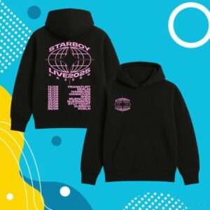 kenny Jazeek Merch Store Starboy Tour Hoodie Schwarz Pinkss kenny Jazeek Merch Store Starboy Tour Hoodie Schwarz Pinkss