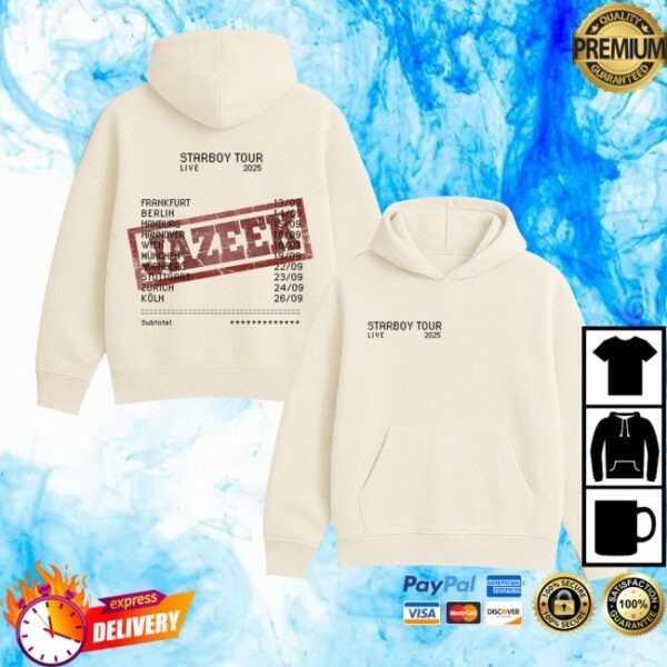 kenny Jazeek Merch Store Starboy Tour Hoodiess