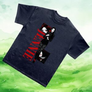 kenny Jennie Merch Back To School Anime Washed Black Tee1 kenny Jennie Merch Back To School Anime Washed Black Tee1