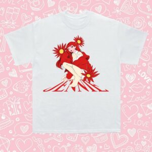 kenny Jennie Merch Back To School Anime White Tee
