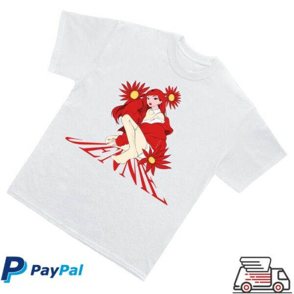 kenny Jennie Merch Back To School Anime White Tee0