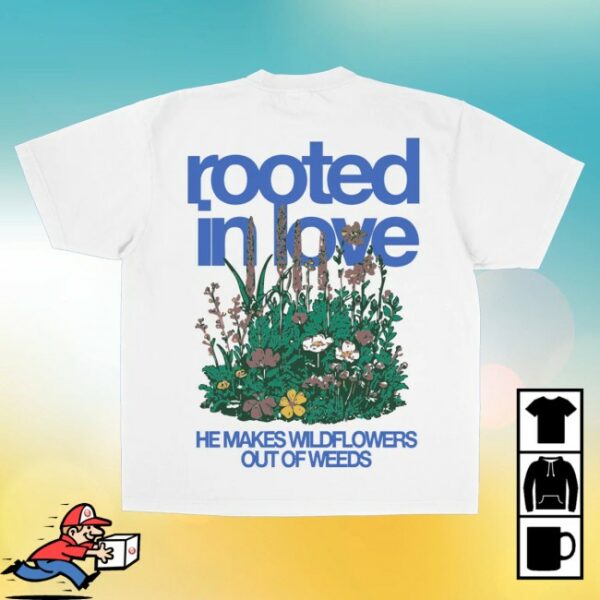 kenny Jesus Loves You Merch Rooted In Love Tee