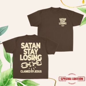 kenny Jesus Loves You Merch Satan Stay Losing Tee1