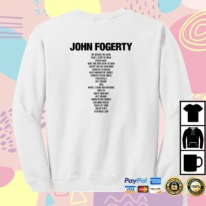 kenny John Fogerty Store Merch Legacy Crewneck Sweatshirt kenny John Fogerty Store Merch Legacy Crewneck Sweatshirt
