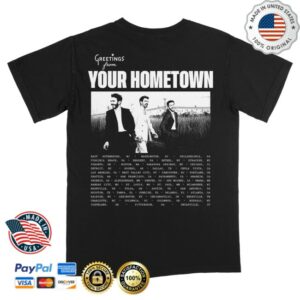 kenny Jonas Brothers Merch Greetings Admat Tour Tee0