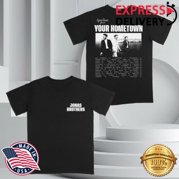 kenny Jonas Brothers Merch Greetings Admat Tour Tee1