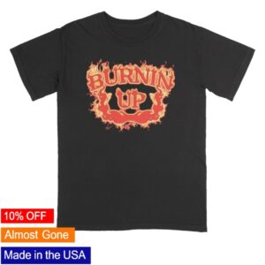 kenny Jonas Brothers Merch Store Burnin Up Vintage Flames Shirt