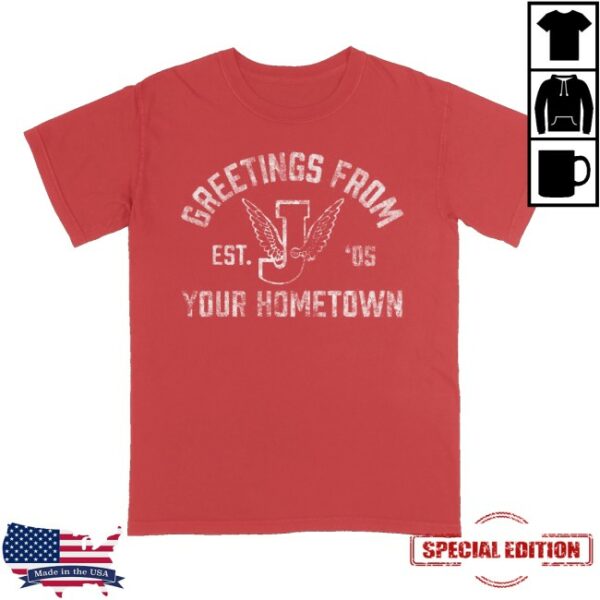 kenny Jonas Brothers Merch Store Vintage Red 20 Shirt