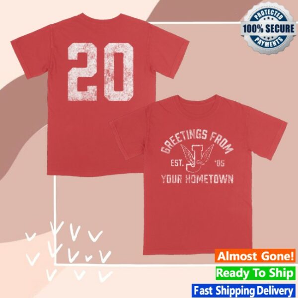 kenny Jonas Brothers Merch Store Vintage Red 20 Shirtss