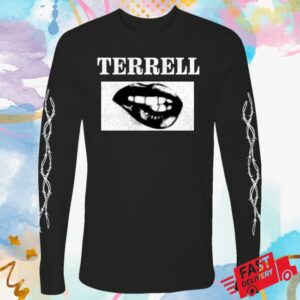 kenny Jonathan Terrell Merch Shop Store Lips Long Sleeve Shirt