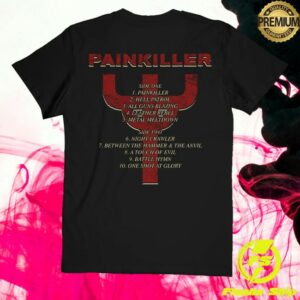 kenny Judas Priest Merch Store Painkiller Album Tracklist Shirts kenny Judas Priest Merch Store Painkiller Album Tracklist Shirts