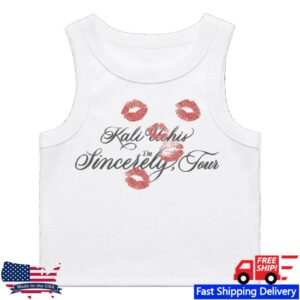 kenny Kali Uchis Merch Sincerely Tour Cropped Tank