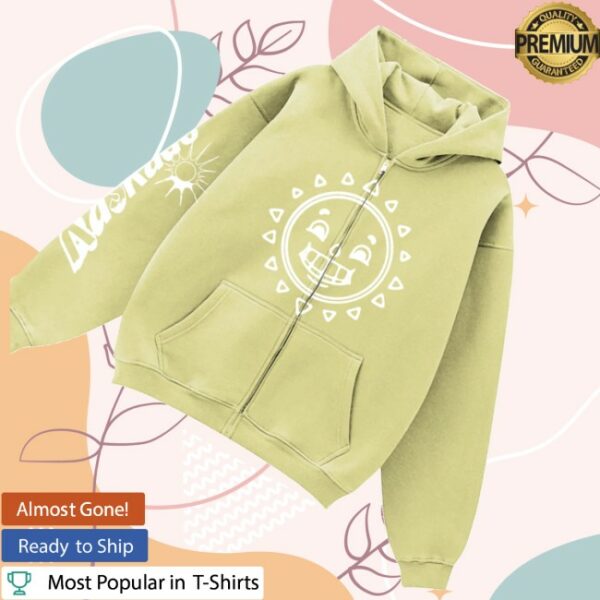 kenny Kaskade Merch Store Sunsoaked Zip Hoodies
