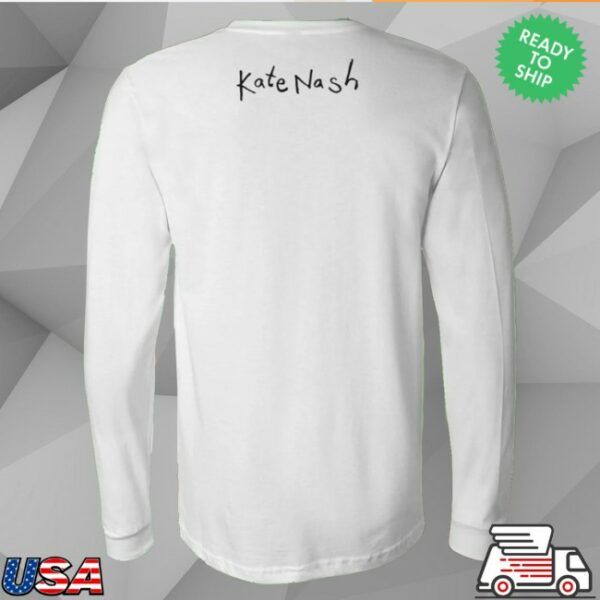 kenny Kate Nash Merch Free My Pussy Long Sleeve Tee0