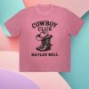 kenny Kaylee Bell Merch Store Cowboy Club Shirt Washed Pink