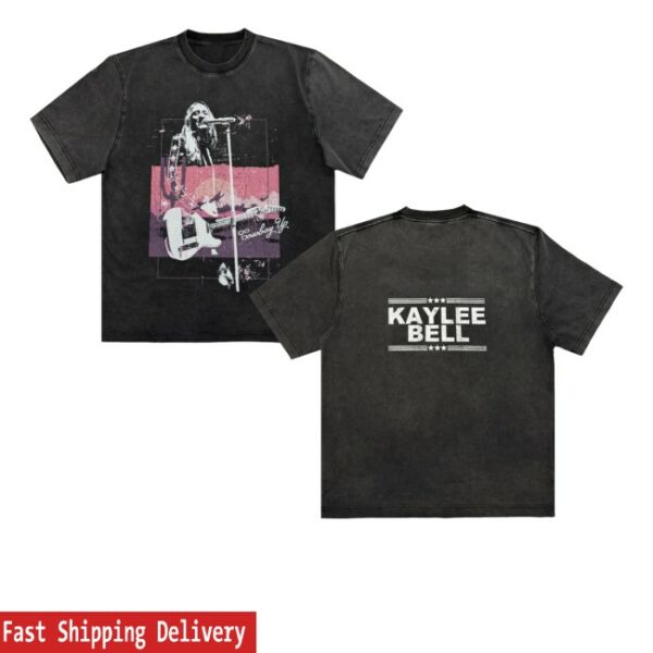 kenny Kaylee Bell Merch Store Tour Shirt Black Washss