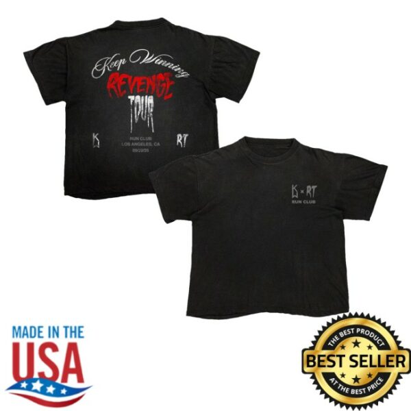 kenny Keep Winning La Merch Store Exclusive Kw X Rt Run Club Shirtss