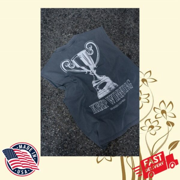 kenny Keep Winning La Merch Store Kw Trophy Tankds Grey