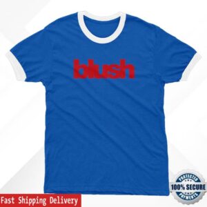 kenny Kevin Abstract Blush Merch Shop Blush Logo Ringer Tee