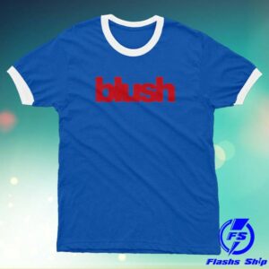 kenny Kevin Abstract Merch Blush Logo Ringer Tee