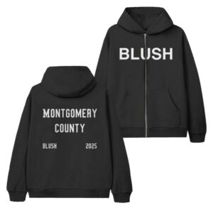kenny Kevin Abstract Merch Blush Zip Hoodie0