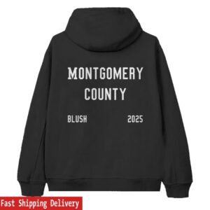 kenny Kevin Abstract Merch Store Blush Montgomery County Zip Hoodie