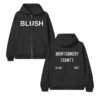 kenny Kevin Abstract Merch Store Blush Montgomery County Zip Hoodiess