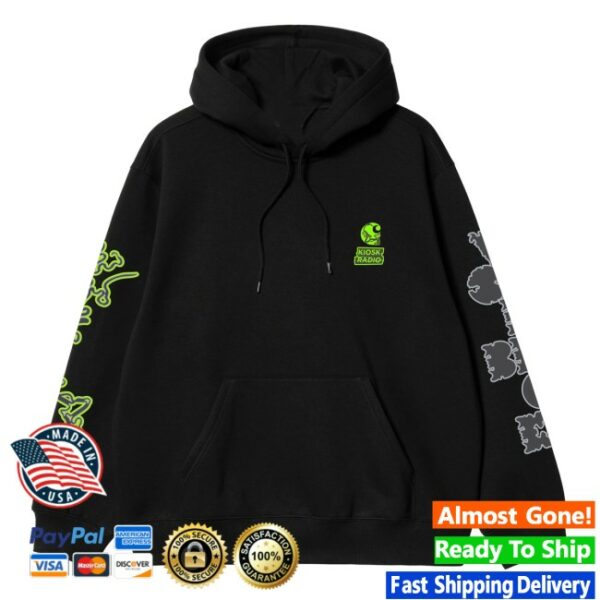 kenny Kiosk Radio Shop Merch Woodblocks Hoodie