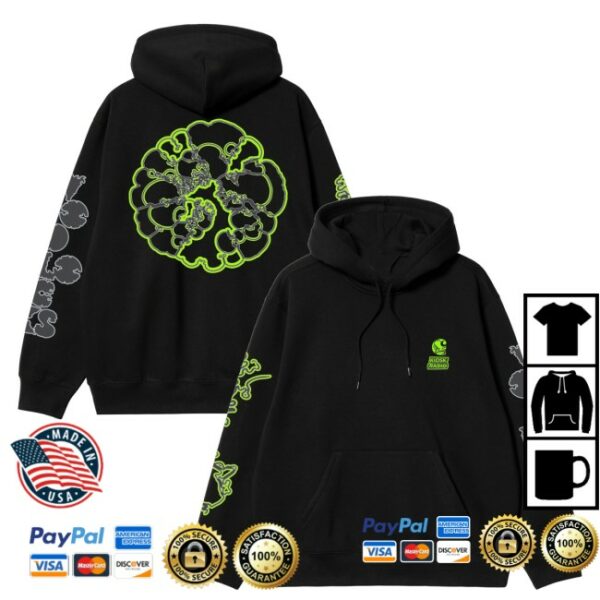 kenny Kiosk Radio Shop Merch Woodblocks Hoodiess