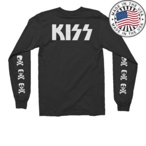 kenny Kiss Merch Store Kiss Skull Long Sleeve kenny Kiss Merch Store Kiss Skull Long Sleeve
