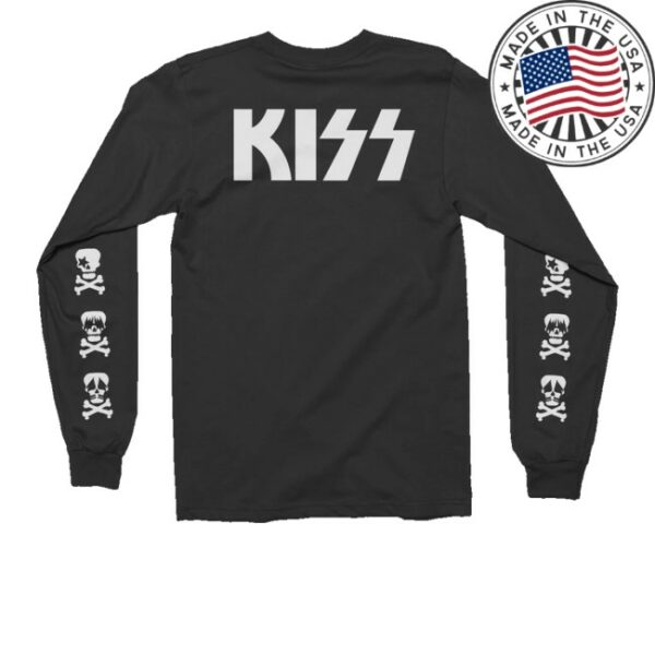 kenny Kiss Merch Store Kiss Skull Long Sleeve